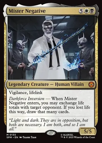 Mister Negative 135