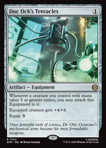 Doc Ock's Tentacles 162, carta de Magic: The Gathering de Marvel's Spider-Man