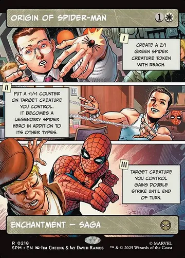 Origin of Spider-Man 218