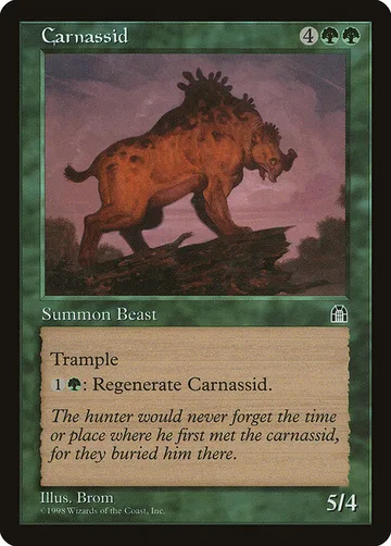 Carnassid 103, carta de Magic: The Gathering de Stronghold