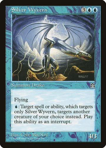 Silver Wyvern 43, carta de Magic: The Gathering de Stronghold