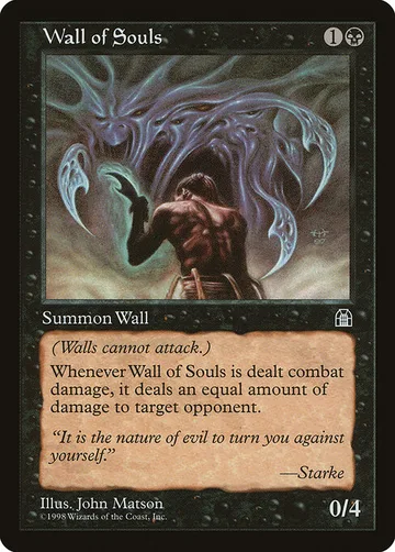 Wall of Souls 75, carta de Magic: The Gathering de Stronghold