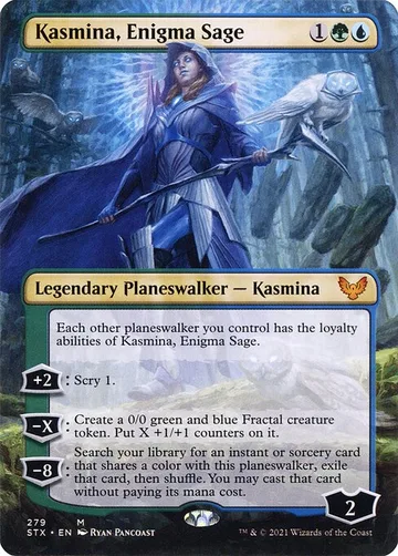 Kasmina, Enigma Sage 279, carta de Magic: The Gathering de Strixhaven: School of Mages