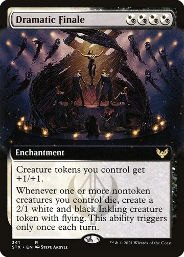Dramatic Finale 341, carta de Magic: The Gathering de Strixhaven: School of Mages