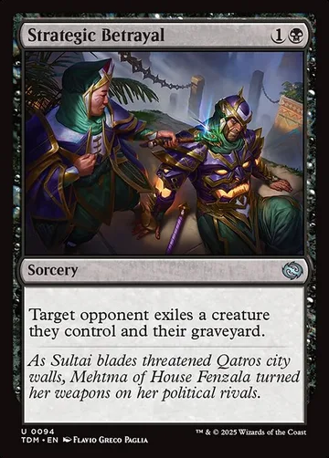 Strategic Betrayal