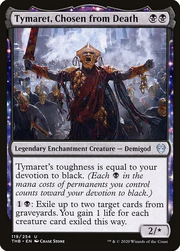 Tymaret, Chosen from Death 119, carta de Magic: The Gathering de Theros Beyond Death