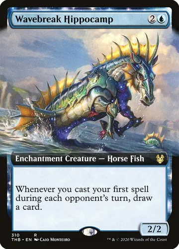 Wavebreak Hippocamp 310, carta de Magic: The Gathering de Theros Beyond Death