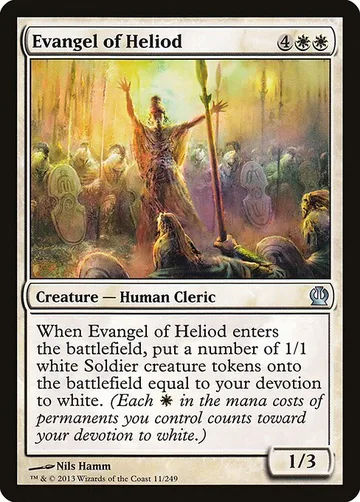 Evangel of Heliod 11, carta de Magic: The Gathering de Theros