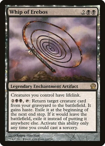Whip of Erebos 110, carta de Magic: The Gathering de Theros