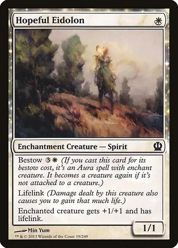 Hopeful Eidolon 19, carta de Magic: The Gathering de Theros