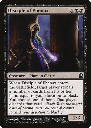 Disciple of Phenax 84, carta de Magic: The Gathering de Theros