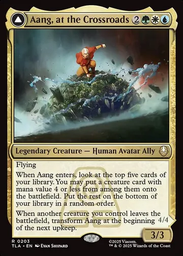 Aang, at the Crossroads // Aang, Destined Savior 203