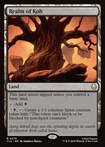 Realm of Koh 276, carta de Magic: The Gathering de Avatar: The Last Airbender