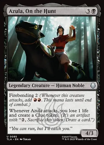 Azula, On the Hunt 85