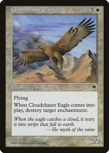 Cloudchaser Eagle 15, carta de Magic: The Gathering de Tempest