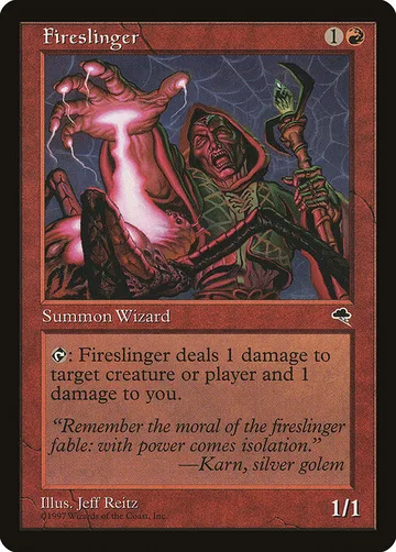 Fireslinger 173, carta de Magic: The Gathering de Tempest