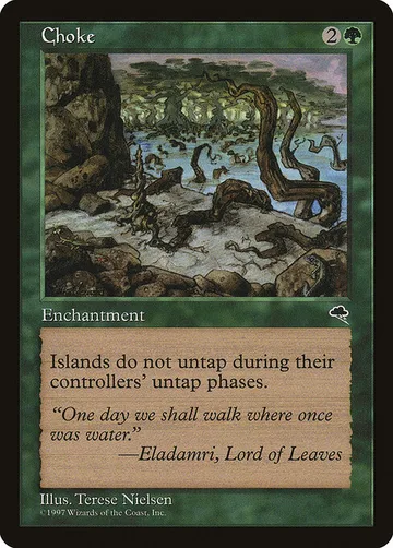 Choke 219, carta de Magic: The Gathering de Tempest