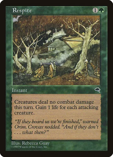 Respite 249, carta de Magic: The Gathering de Tempest