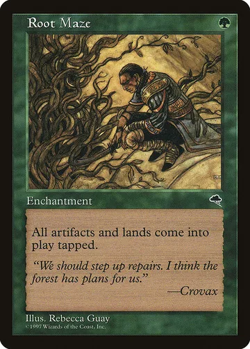 Root Maze 250, carta de Magic: The Gathering de Tempest