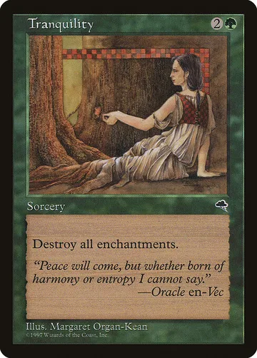 Tranquility 261, carta de Magic: The Gathering de Tempest