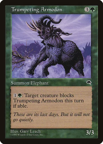 Trumpeting Armodon 262