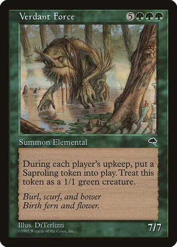 Verdant Force 263, carta de Magic: The Gathering de Tempest