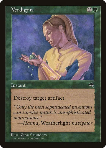 Verdigris 264, carta de Magic: The Gathering de Tempest