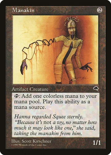 Manakin 296, carta de Magic: The Gathering de Tempest