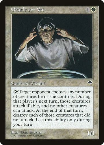 Oracle en-Vec 31, carta de Magic: The Gathering de Tempest