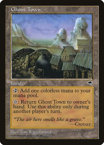 Ghost Town 318, carta de Magic: The Gathering de Tempest