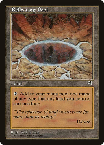 Reflecting Pool 322, carta de Magic: The Gathering de Tempest