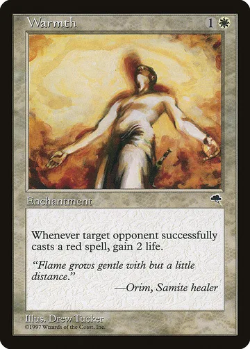 Warmth 51, carta de Magic: The Gathering de Tempest