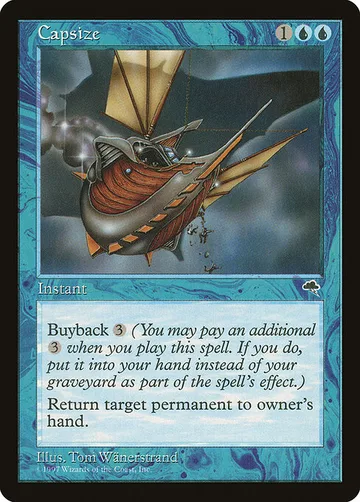 Capsize 55, carta de Magic: The Gathering de Tempest