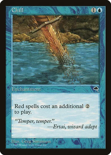 Chill 56, carta de Magic: The Gathering de Tempest