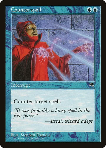 Counterspell 57, carta de Magic: The Gathering de Tempest