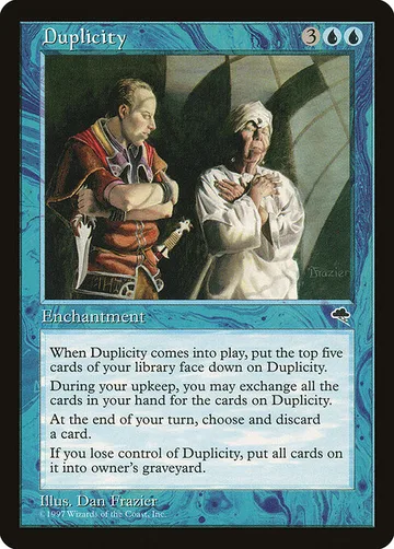 Duplicity 60, carta de Magic: The Gathering de Tempest