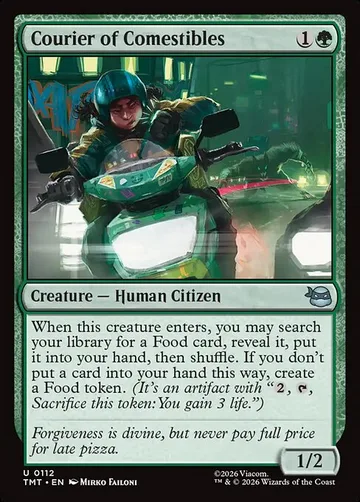 Courier of Comestibles 112