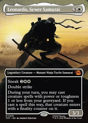 Leonardo, Sewer Samurai 215