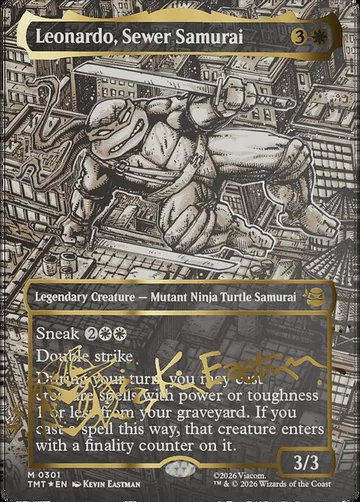 Leonardo, Sewer Samurai 301