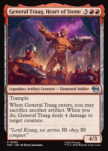 General Traag, Heart of Stone 90