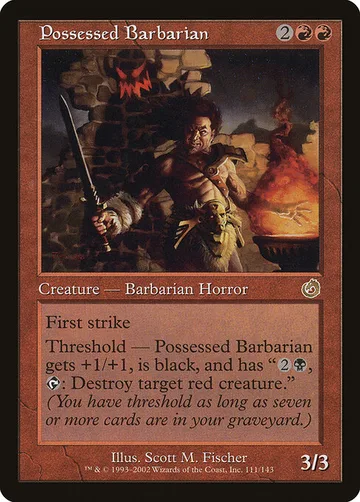 Possessed Barbarian 111