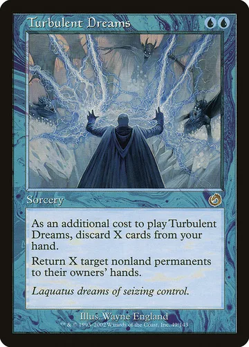 Turbulent Dreams 49, carta de Magic: The Gathering de Torment