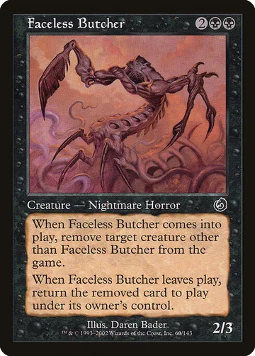 Faceless Butcher 60