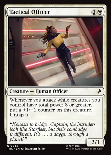 Tactical Officer 38, carta de Magic: The Gathering de Star Trek