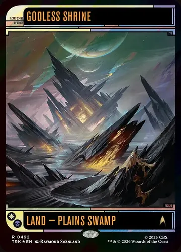 Godless Shrine 492, carta de Magic: The Gathering de Star Trek