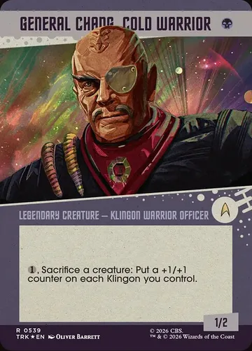 General Chang, Cold Warrior 539