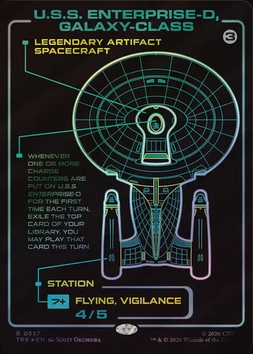 U.S.S. Enterprise-D, Galaxy-Class 557