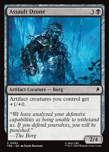 Assault Drone 92, carta de Magic: The Gathering de Star Trek