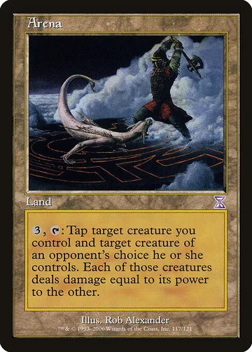 Arena 117, carta de Magic: The Gathering de Time Spiral Timeshifted