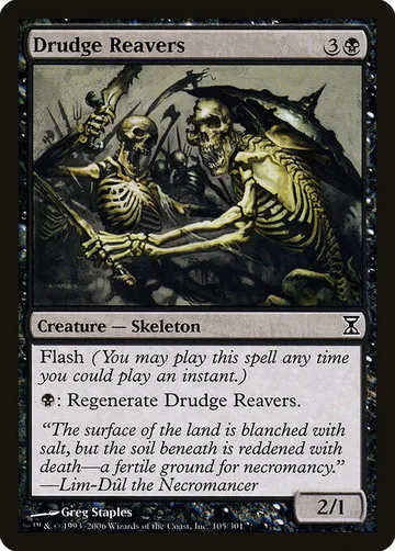 Drudge Reavers 105, carta de Magic: The Gathering de Time Spiral
